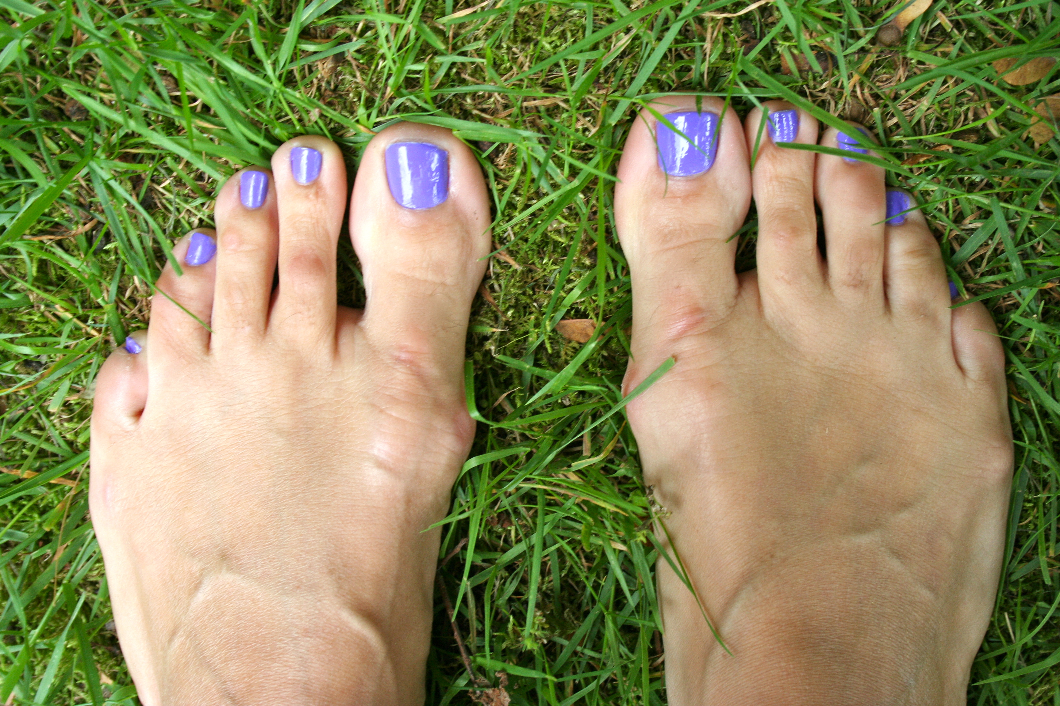 Purple Toes The Wordy Girl